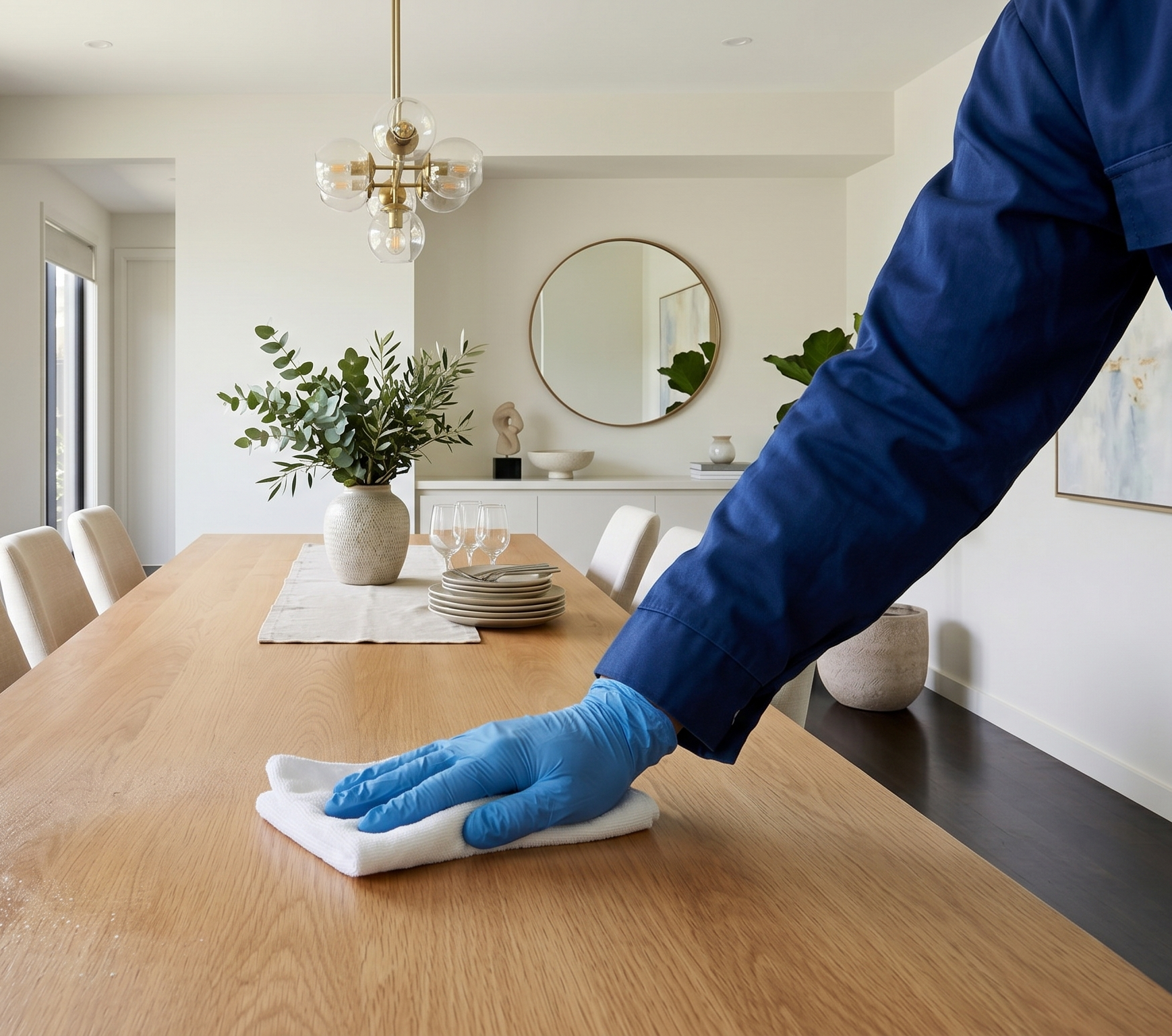 Prestige interior — clean modern space